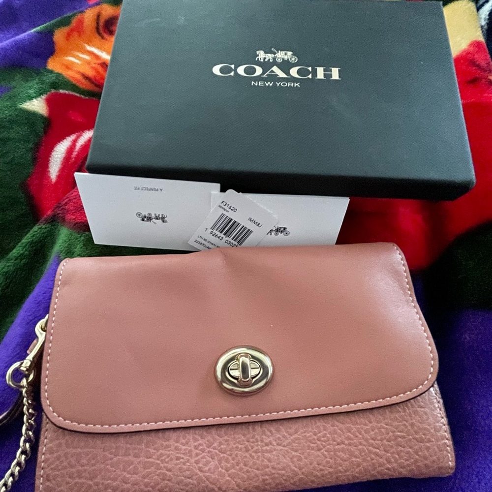 Coach bag wristlet (purse)
